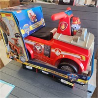 Nick Jr. Paw Patrol Marshall Fire Truck Kids' Ride