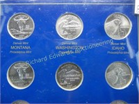 2007 Statehood Quarters Complete Collection. Gem