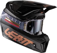 XL(adult) Off Road Helmet Kit Moto 9.5 Carbon V22
