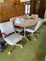 Dining table with 5 chairs