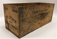 Dupont Black Pellet Powder Wooden Box