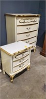 NICE DRESSER AND NIGHT STAND - SALES TOGETHER