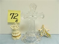 3 Pieces Of Lenox - Star Of Freedom, Angel of -