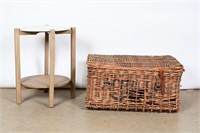 Decorative Basket, Side Table