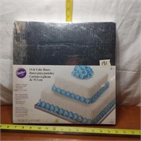 NEW 14 INCH CAKE BASE SQUARE