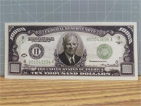 Eisenhower $10,000 novelty banknote