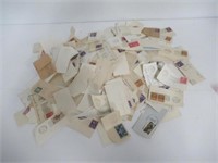 Cut Cancellations with Stamps. 1930's-1940's.