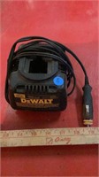 DeWalt vehicle battery charger.