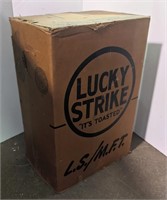 Vtg Lucky Strike Cigarettes Cardboard Box, Empty,