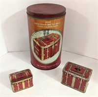 Lot w/ Swee-Touch-Nee Tea Tins