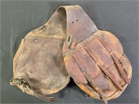 Leather Saddle Bags (B)