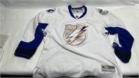 Tampa Bay lightning jersey with pink logo