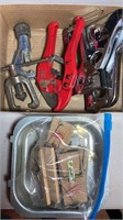 Staplers/ pipe cutters and flange tool / mouse