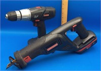 Craftsman 19.2 V Lithium Drill & Reciprocating Saw