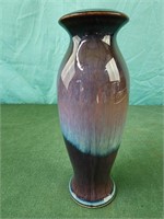 7.25" vase purple blue