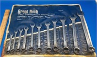 Great Neck  And Craftsman Combination Wrench Set