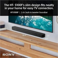 Sony S100F 2.0ch Soundbar with Bass Reflex Speaker