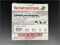 WINCHESTER LEAD LOAD 20 GAUGE 25 ROUNDS