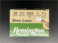 REMINGTON GAME LOAD 20 GAUGE 25 ROUNDS