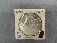 1896 Morgan Silver Dollar - CH-AU