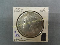 1892s Morgan Silver Dollar - Ex.Fine - Key Date