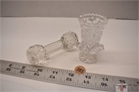 Crystal Bird Tooth Pick Holder and Knife Rest *CC