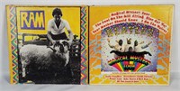 Beatles Sgt. Pepper & Mc Cartney Ram Lp's