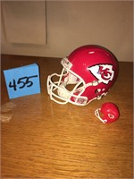 Mini Kansas City Chiefs Helment