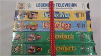 VHS Tapes-TV Legends-Dick VanDyke, Newhart-Lot