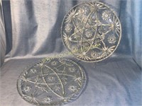 Anchor Hocking Early American Prescut platters
