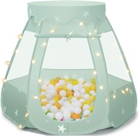 Pop Up Princess Tent with Star Lights