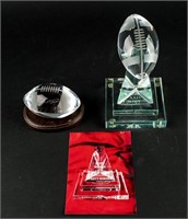 Lot of 2 San Francisco 49ers Football Collectibles