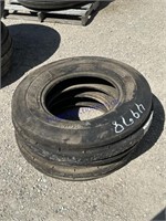 Titan 7.50-16 tires, bid X2