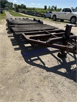 20ft homemade, pin hitch trailer