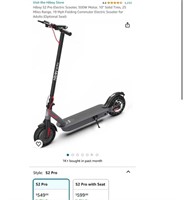 ELECTRIC SCOOTER (OPEN BOX, UNTESTED)