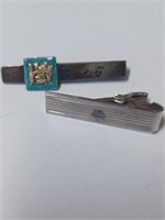 Marked Sterling Tie Bar-14.5g