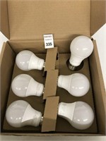 6 PCS AMAZONBASICS LED LIGHT BULB