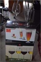 Bormioli Rocco 8 pc Set Beer Glass 18.2oz, Member