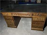 Nice desk -63 inches across , 30 inches deep and