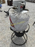 Turkey Fryer Base and Propane Tank (R3)