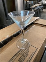 Case of Martini Glasses