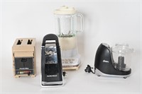 Vintage KitchenAid Blender, Oster Food Processor