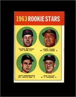 1963 Topps #54 Mathews/Fanok/Cullen RS EX to EX-MT