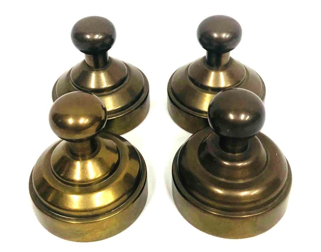 4 Brass Paperweights