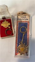 2 souvenir key chains