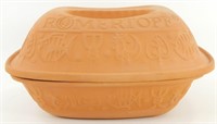 * Vintage Romertopf Terracotta Clay Baking Dish &