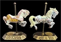 Vintage Carousel Horse Figurines
