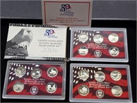 Various Years State Silver Proof Set Quarter...