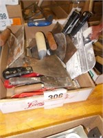 Cement Trowels, Putty Knives, Paint Scrapers,