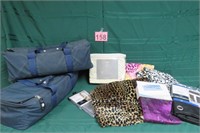 King sz Sheets, Blankets, Bags
